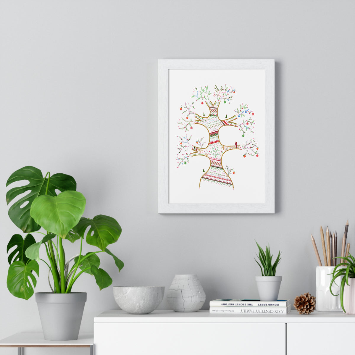 Ornament and Orange Tree