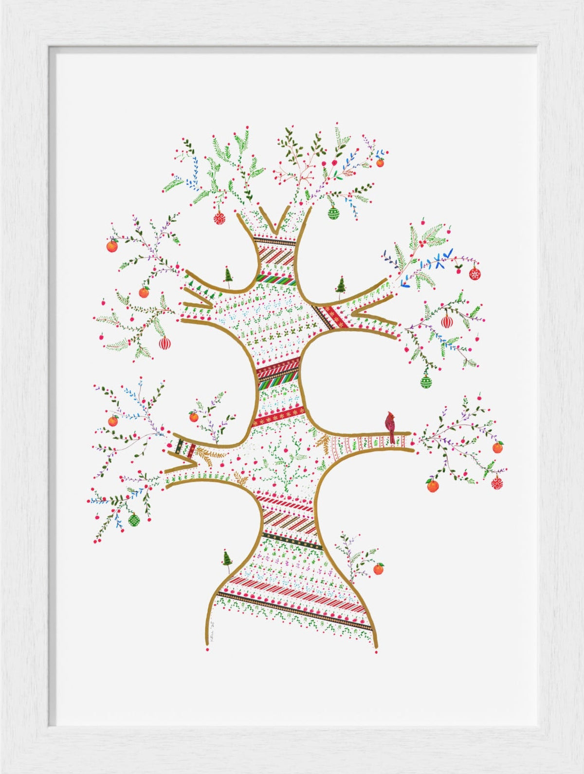 Ornament and Orange Tree